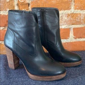 lucky brand queys platform bootie